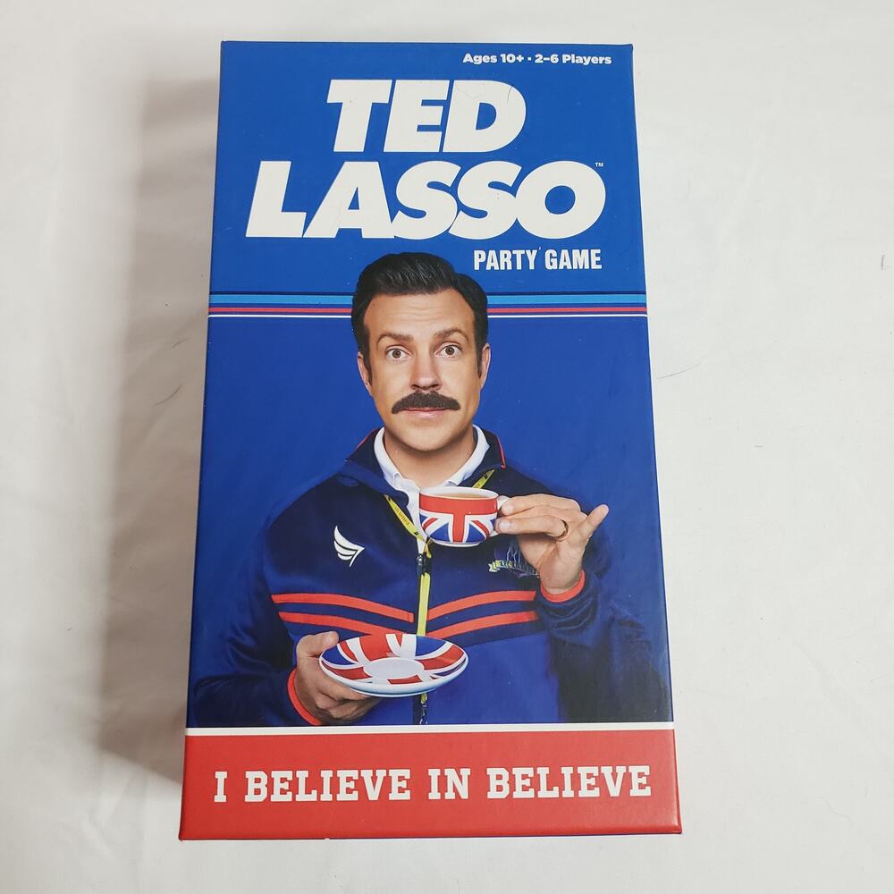 Ted Lasso Ages 10+ Party Game I Believe‎ In Believe 2-6 Players 20 Minutes Funny
